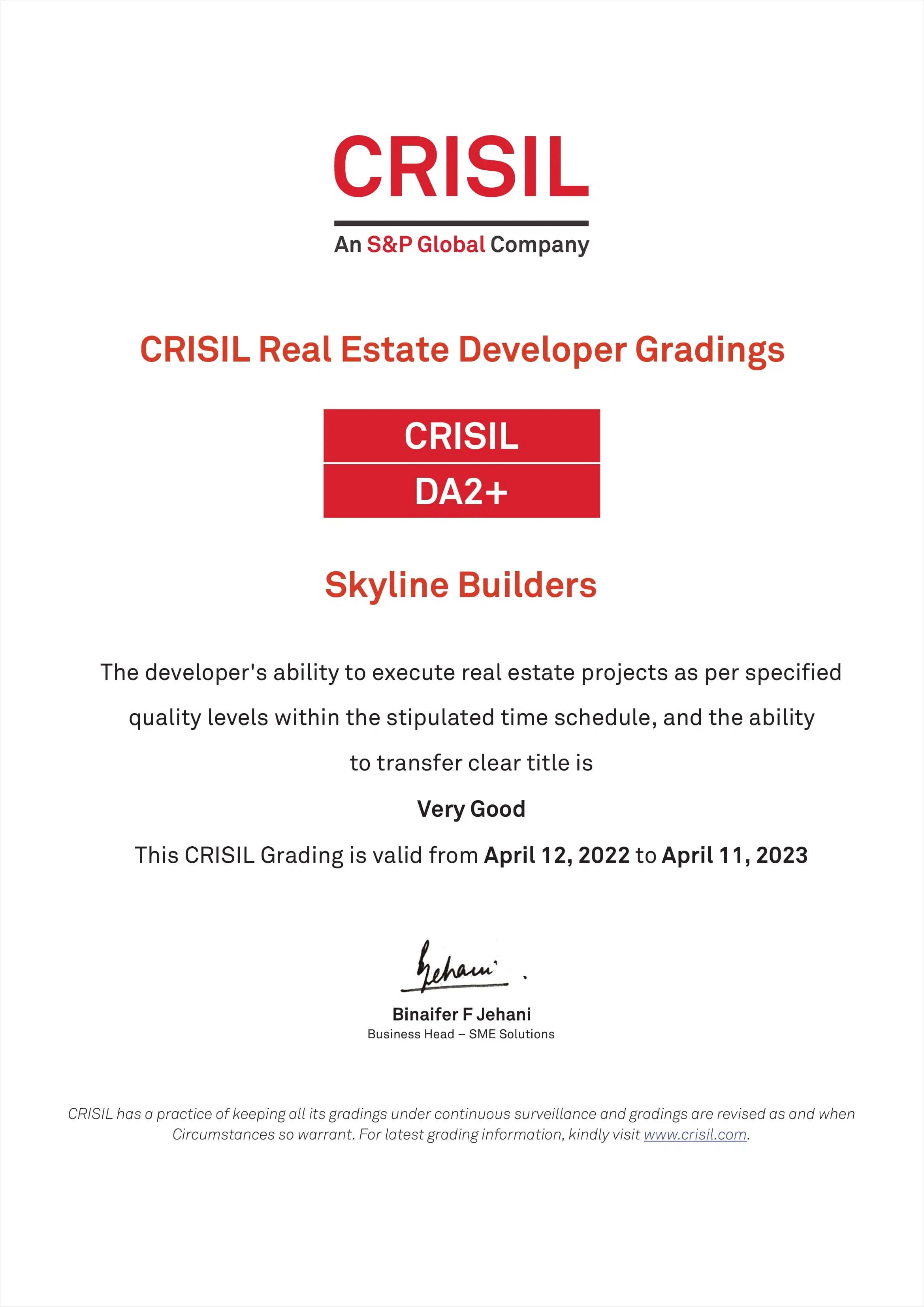 Skyline-Builders_Grading-Certificate
